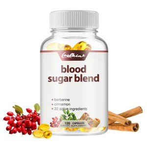 Blood Sugar Blend with Berberine & Cinnamon – Sugar Metabolism Support (120 Ct)