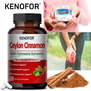 Ceylon Cinnamon & Gymnema Capsules – Immune, Heart & Joint Support