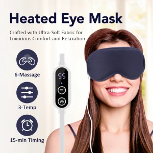 Electric Steam Eye Mask with 3D Massage