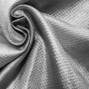 1/2 m Silver-Gray Faraday Fabric – RFID & RF Shielding (Cu/Ni)